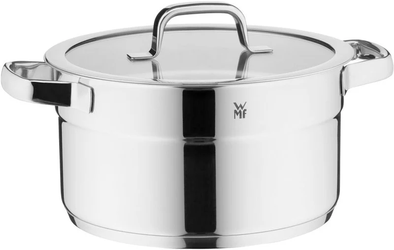 WMF Topfset Compact Cuisine - 5-teilig - Inklusive GRATIS Cookinglife Kochgeschirr Set - Kochtopf ø 16, 16, 20 und 20 cm sowie Stielkasserolle ø 14 cm