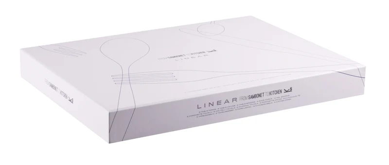 Sambonet Besteckset Linear - Edelstahl - 24-teilig / 6 Personen
