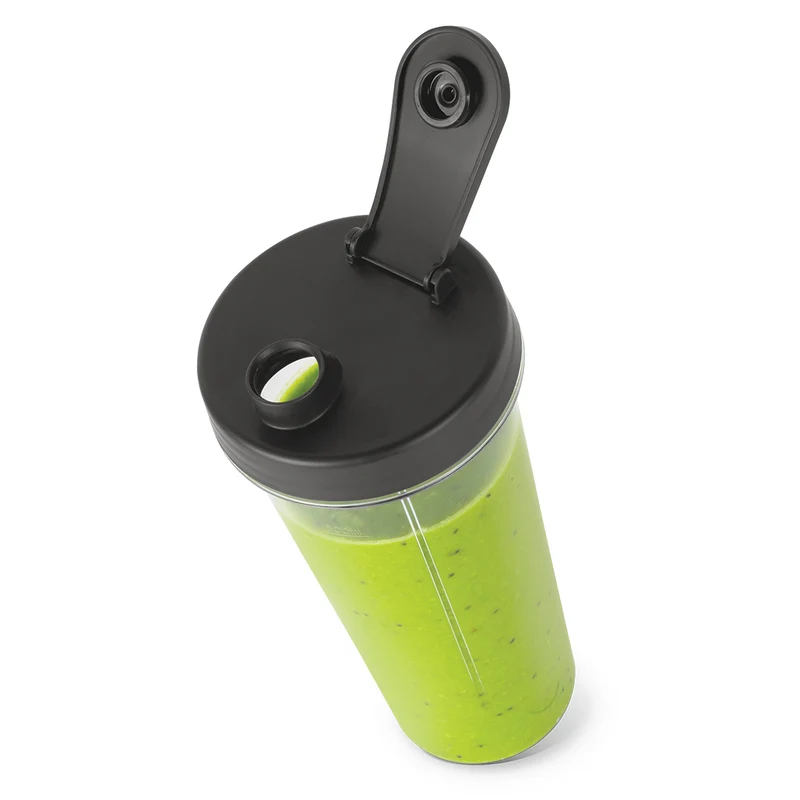BerlingerHaus Smoothie-Maker to Go Matt Anthrazit - Inklusive 2 Becher - 320W