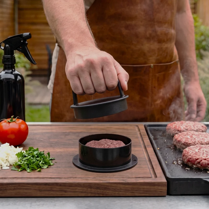 Cookinglife BBQ Pitmaster Set - 8-teilig - Komplettes Grillset für Fleisch & Gemüse