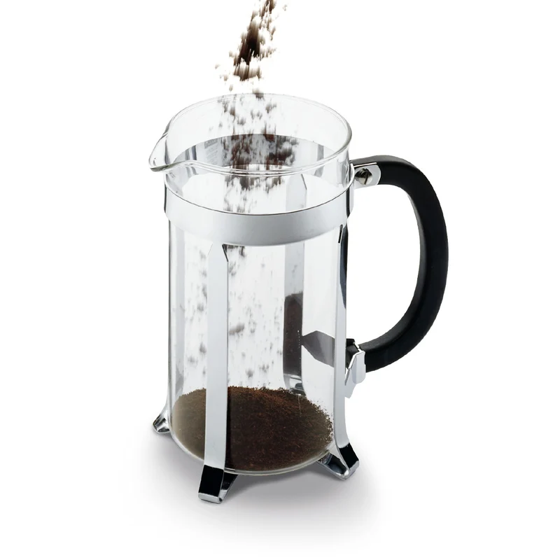 Bodum Cafetière - Caffettiera - French Press mit Kunststoffdeckel 8 Tassen - 1 Liter