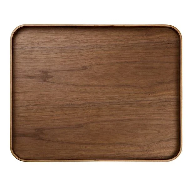 ASA Selection "wood" Tablett auf Fuß rechteckig