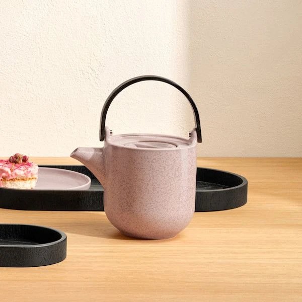 ASA Selection "coppa hanami" Teekanne mit Holzgriff, 0,6l