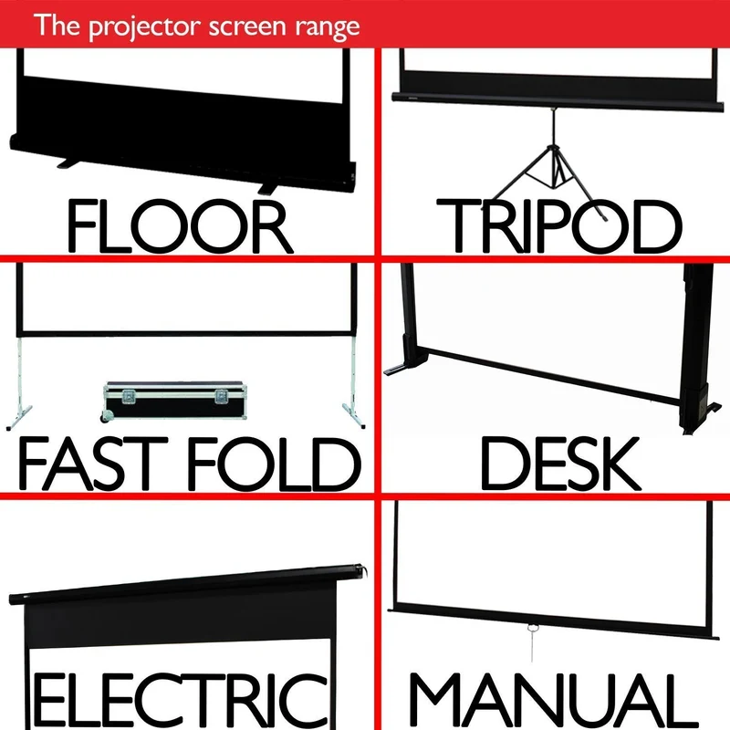 Duronic EPS115 Leinwand | 115 Zoll Rollo mit 254 x 143 cm | 16:9 Heimkino mit 4K Full HD 3D | Projektionsleinwand für Decken- und Wandmontage | Gain 1.0 | Beamerleinwand mit Motor für Fernbedienung