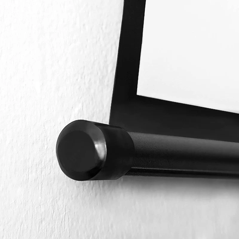 Duronic EPS60 Leinwand | 60 Zoll Rollo mit 122 x 91 cm | 4:3 Heimkino mit 4K Full HD 3D | Projektionsleinwand für Decken- und Wandmontage | Gain 1.0 | Beamerleinwand mit Motor für Fernbedienung