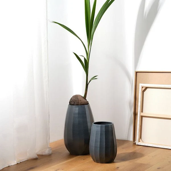 ASA Selection "cliff" Vase anthrazit 45 cm