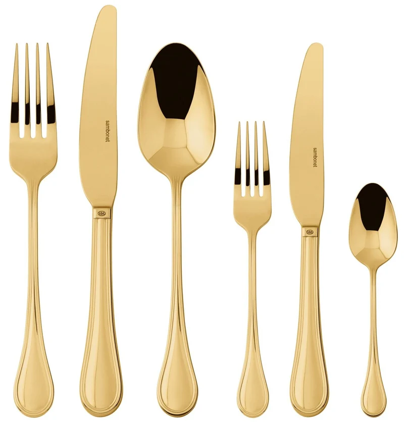 Sambonet Besteckset Royal - Gold - 36-teilig / 6 Personen