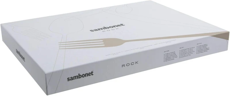 Sambonet Besteckset Rock - Gold - 36-teilig / 6 Personen