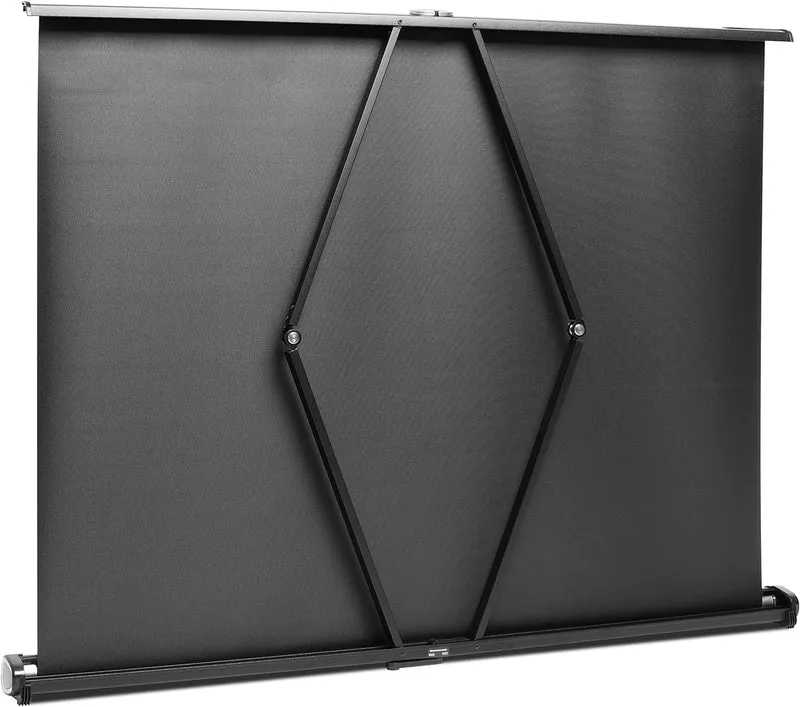 Duronic DPS40 4:3 Leinwand | 40 Zoll Mobile Beamerleinwand in Tragetasche mit 81 x 61 cm | 4:3 Heimkino mit 4K Full HD 3D | Gain 1.0 | Projektionsleinwand für Gaming, Büro, Präsentationen, Schulen