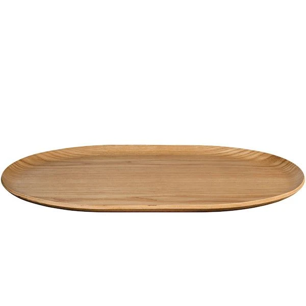 ASA Selection "wood" flaches Holztablett oval 40 cm