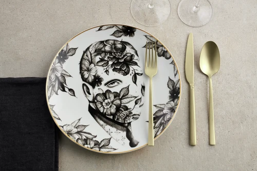 Sambonet Besteckset Rock - Antique Champagne - 60-teilig / 12 Personen