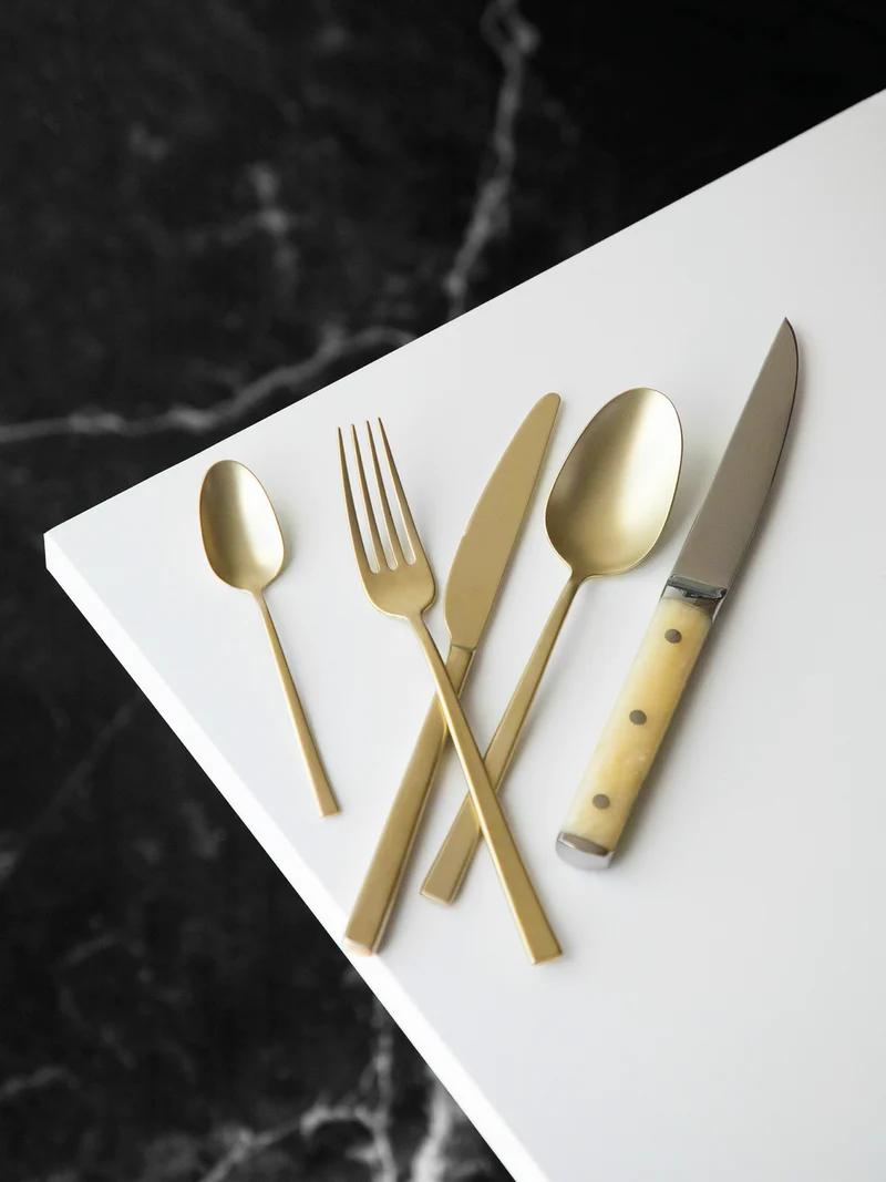 Sambonet Besteckset Rock - Antique Champagne - 24-teilig / 6 Personen