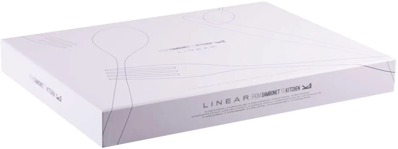Sambonet Besteckset Linear - Champagne - 30-teilig / 6 Personen
