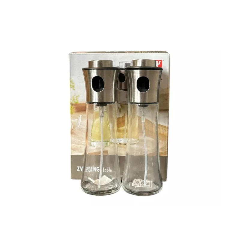 Set de 2 pulverizadores de aceite y vinagre de cristal Hana Zwilling