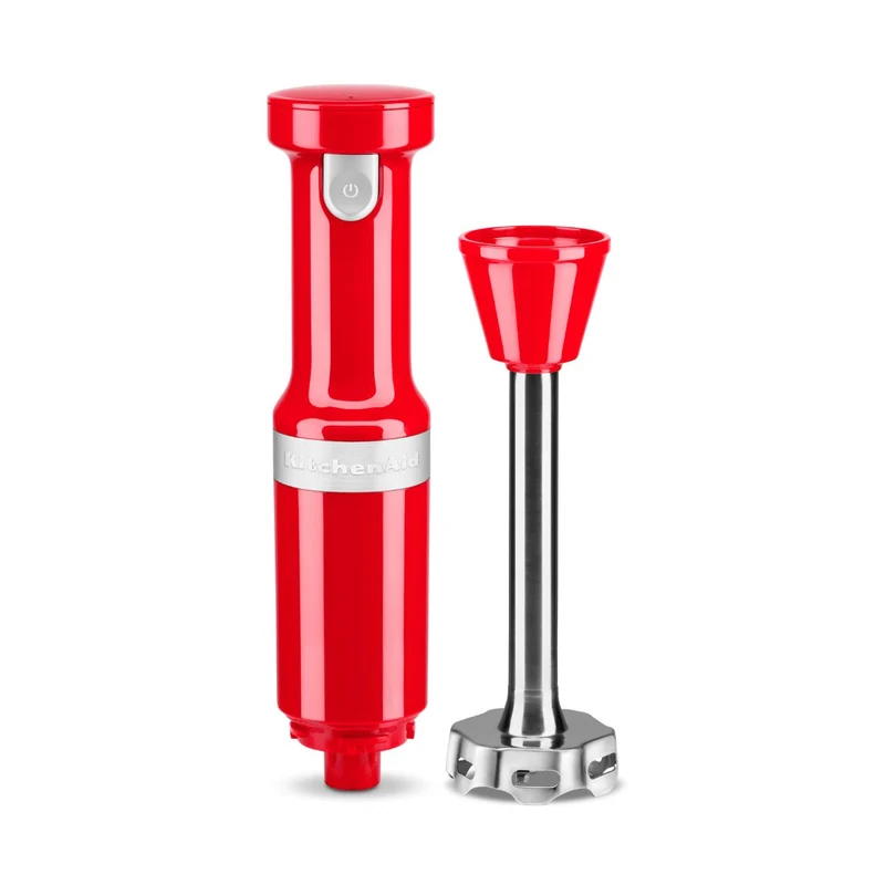 Batidora de mano inalámbrica roja KitchenAid