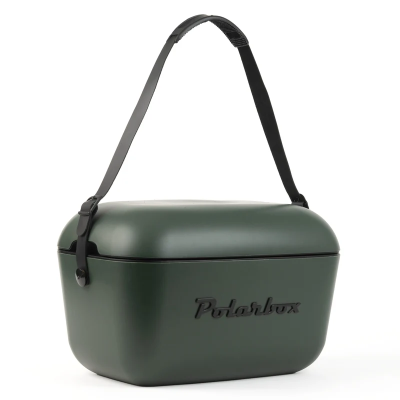 Polarbox Kühlbox mit Schulterband - Green Forest-Black - 12 Liter