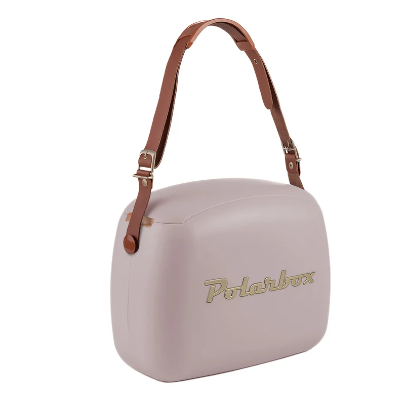 Polarbox Mini Kühlbox / Coolerbag mit 2 Lunchboxen - Pearl-Gold - 6 Liter