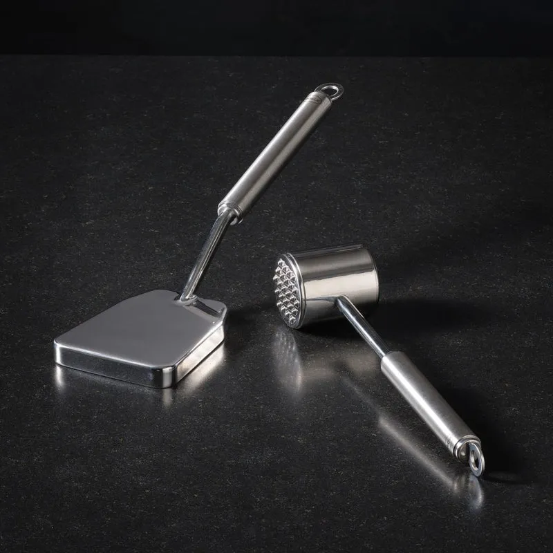 Martillo ablandador de carne de acero inoxidable Rösle