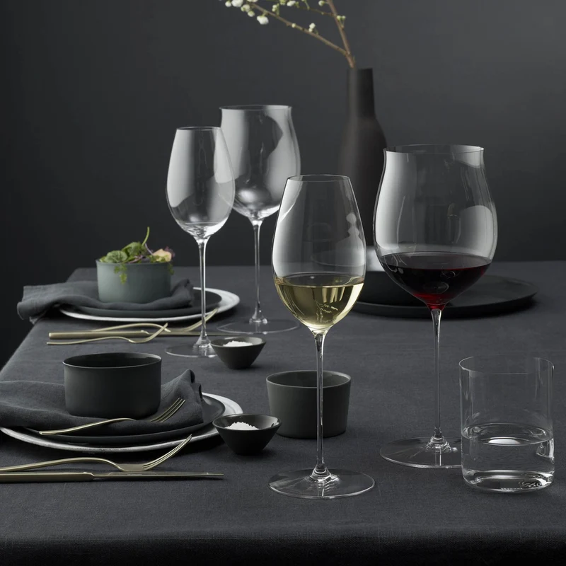 Riedel Weingläser-Set Superleggero - Bordeaux Grand Cru, Burgundy Grand Cru, Riesling & Oaked Chardonnay - 4 Stück