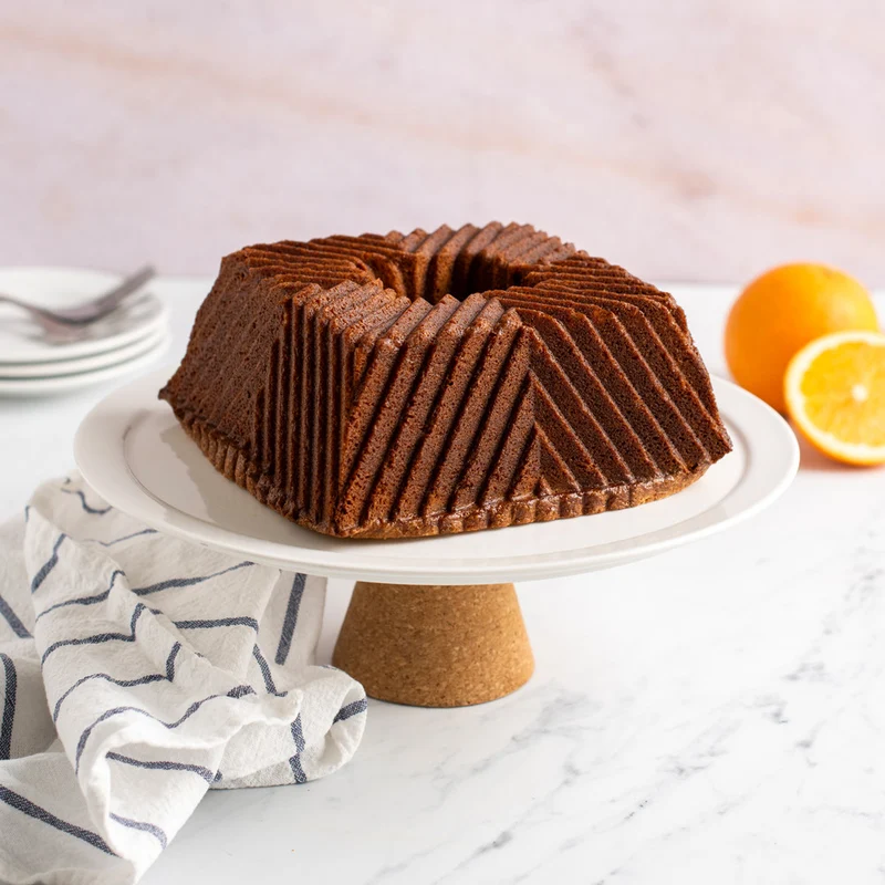 Molde aluminio Squared Bundt Nordic Ware