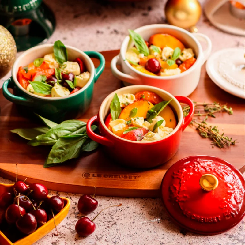 Mini cocotte cerámica Ed. Limitada Holly Le Creuset