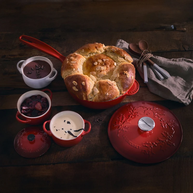 Mini cocotte cerámica Ed. Limitada Holly Le Creuset