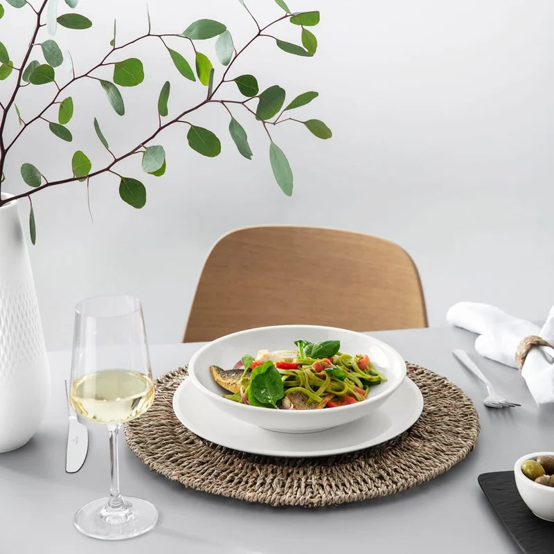 Villeroy & Boch Geschirrset Artesano Original 12-teilig / 4 Personen - 4 Speiseteller, 4 Frühstücksteller und 4 tiefe Teller