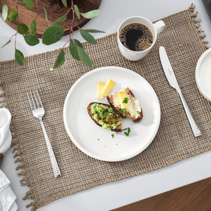 Villeroy & Boch Geschirrset Artesano Original 12-teilig / 4 Personen - 4 Speiseteller, 4 Frühstücksteller und 4 tiefe Teller