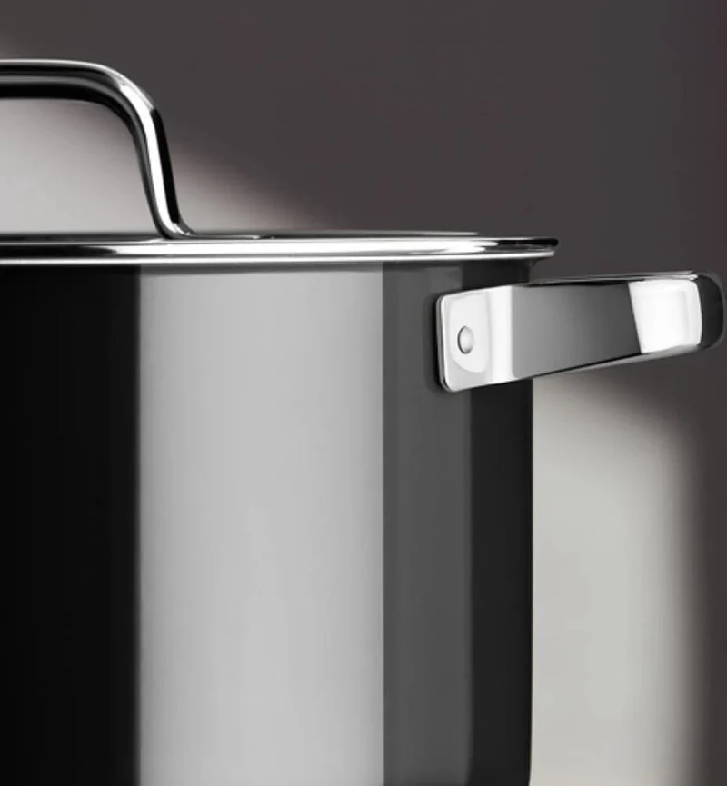 WMF Topfset Fusiontec 2.0 Mineral Pro Schwarz 4-teilig - Kochtöpfe ø 16, 20, 24 cm & Stieltopf ø 16 cm