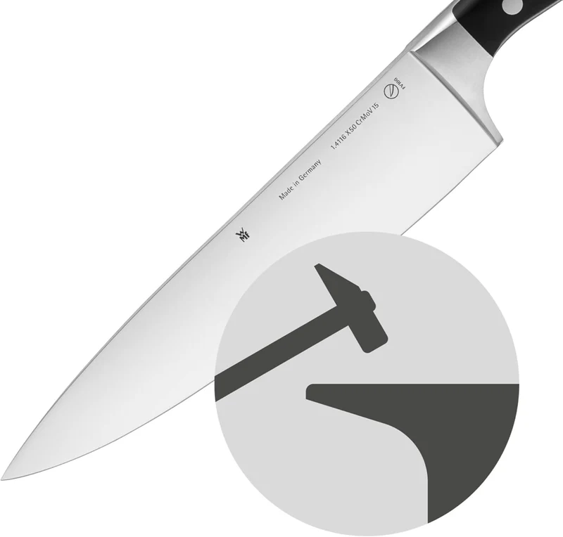 WMF Messerblock Spitzenklasse Plus 6-teilig - Asiatisches Messerset - Spezialklingenstahl geschmiedet