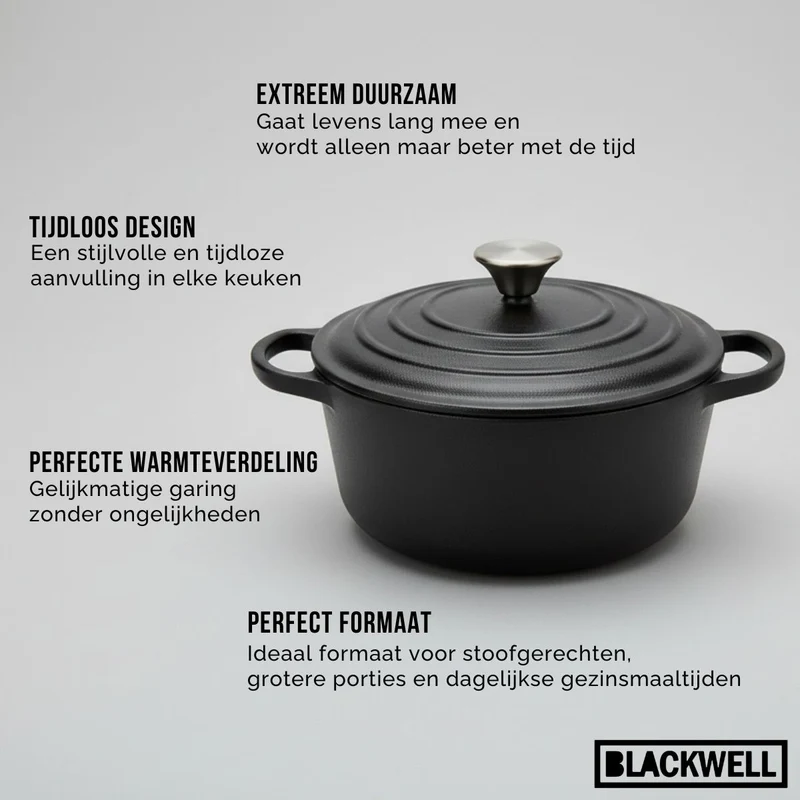 Blackwell Bräter Gusseisen ø 24 cm