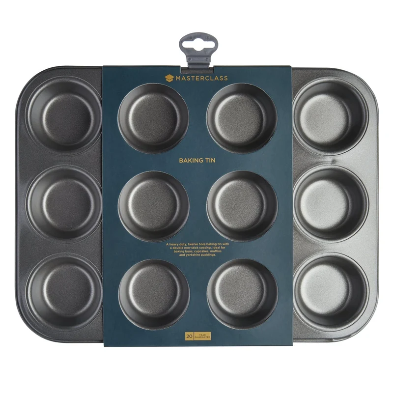 MasterClass Muffinform - 12 Muffins - 35 x 27 cm