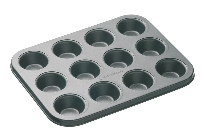 MasterClass Muffinform - 12 Muffins - 26 x 20 cm