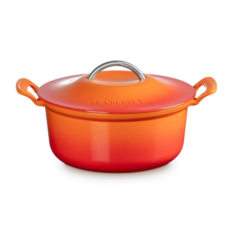 Cocotte redonda de hierro fundido Modern Heritage Le Creuset