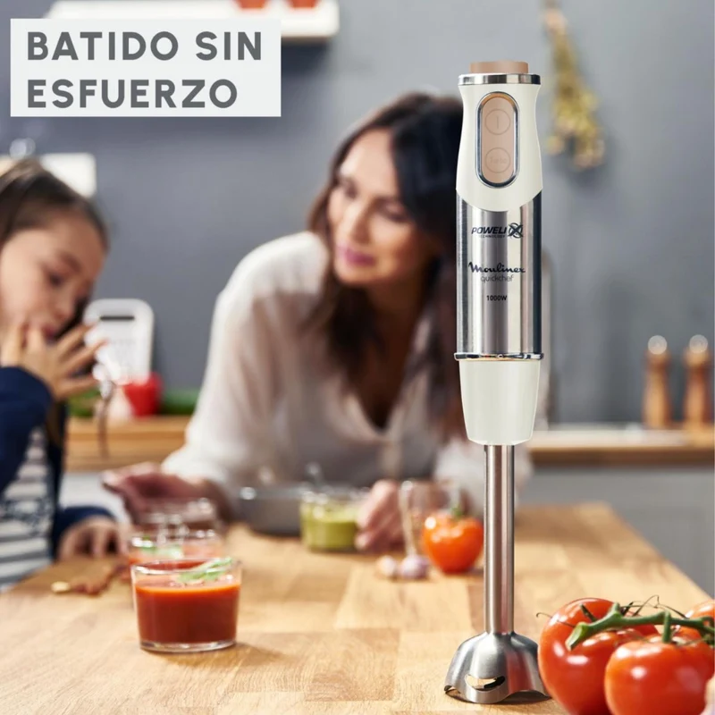 Batidora de mano 3 en 1 Quickchef Moulinex
