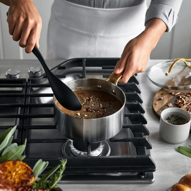GreenPan Topfset Padova Reserve 3-teilig - Triply Edelstahl - Kochtöpfe ø 20, 24 cm, Stieltopf ø 18 cm
