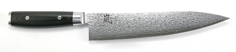 Yaxell Kochmesser - 24 cm – 69-lagiger Damaststahl – Griff aus Canvas-Micarta