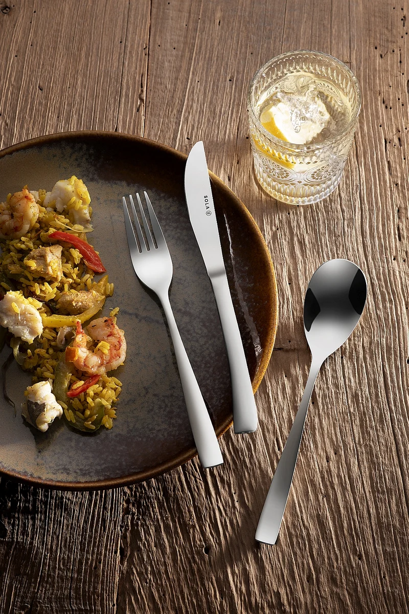 Sola Besteckset Sevilla - 18/0 Edelstahl - 90-teilig / 9 Personen