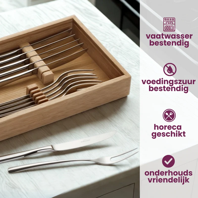 Villeroy & Boch Steakset Piemont - 12-teilig