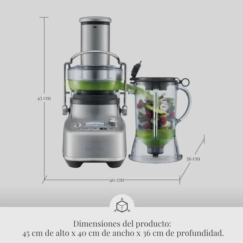 Batidora y exprimidor 3X Bluicer Pro Sage