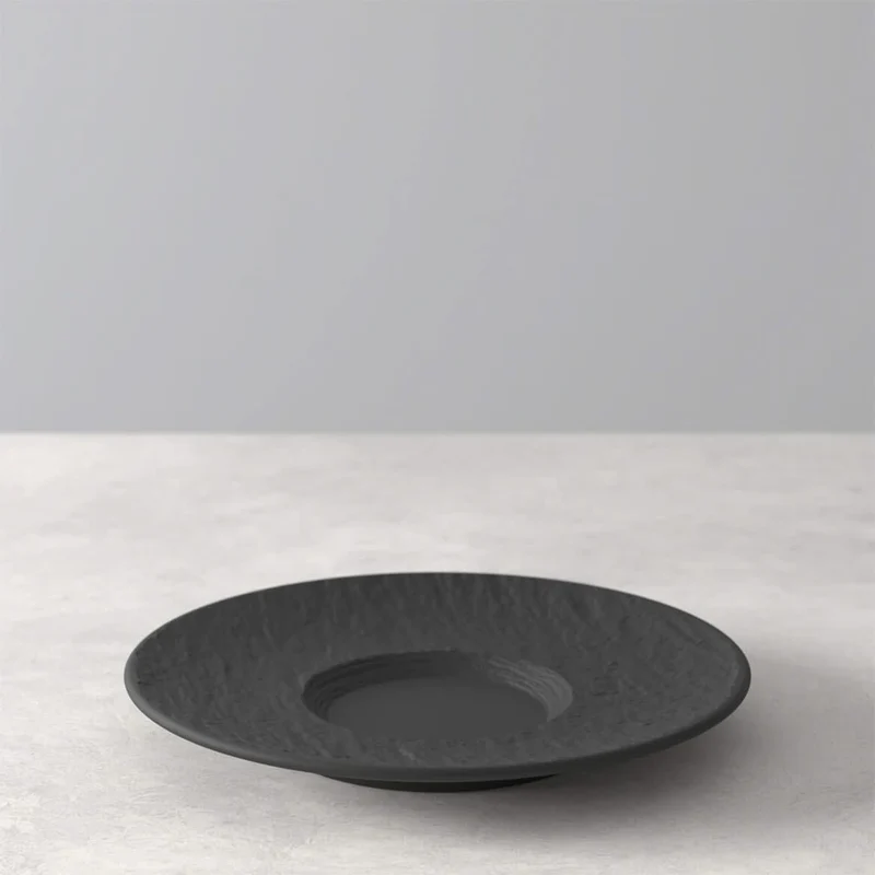 Villeroy & Boch Teller Manufacture Rock - Schwarz - ø 16 cm