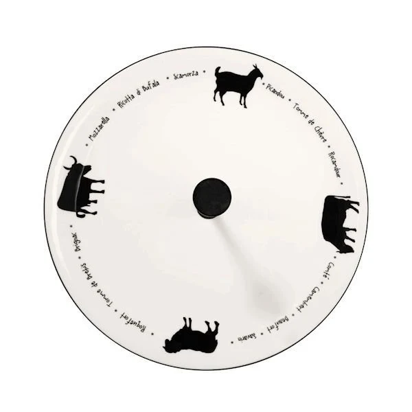 ASA Selection "à table ligne noire" Käseplatte Etagere