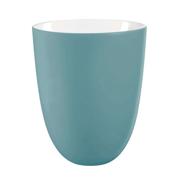 ASA Selection "ovale" Vase 28 cm türkis matt
