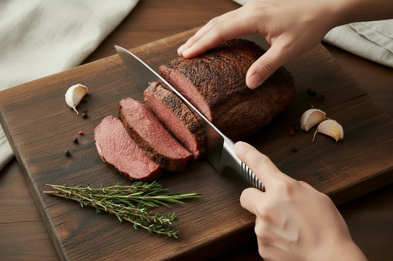 Cookinglife Kochmesser Edelstahl 34 cm - Chefmesser - Spülmaschinenfest