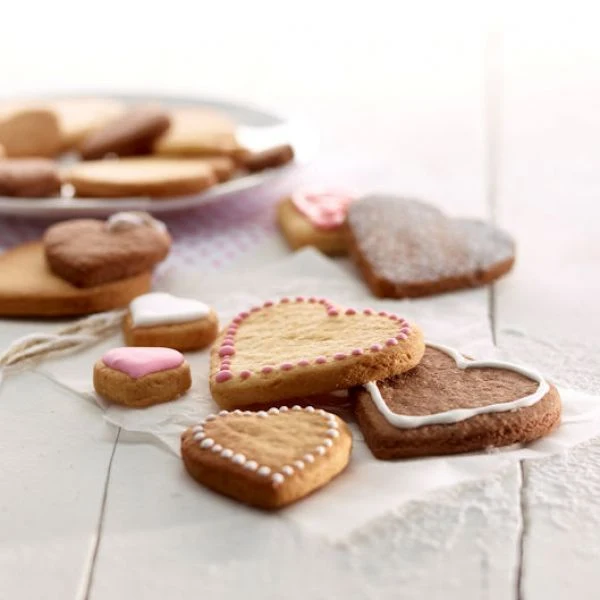 lékué Cookie Puzzle "hearts"