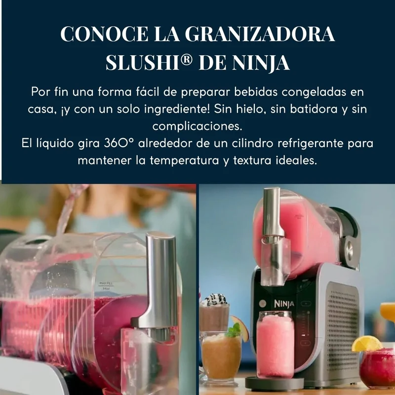 Ninja Slushi: Máquina de granizados y bebidas heladas