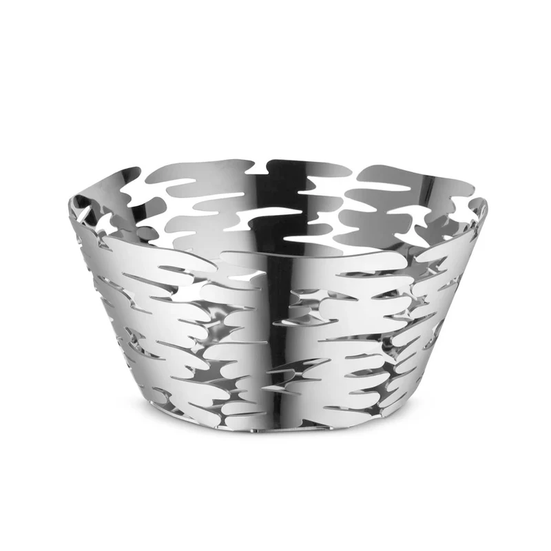 Cesta redonda acero inoxidable Barket Alessi