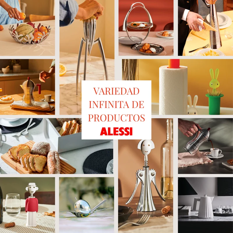 Salvamanteles extensible de acero inoxidable ¡Augh! Alessi
