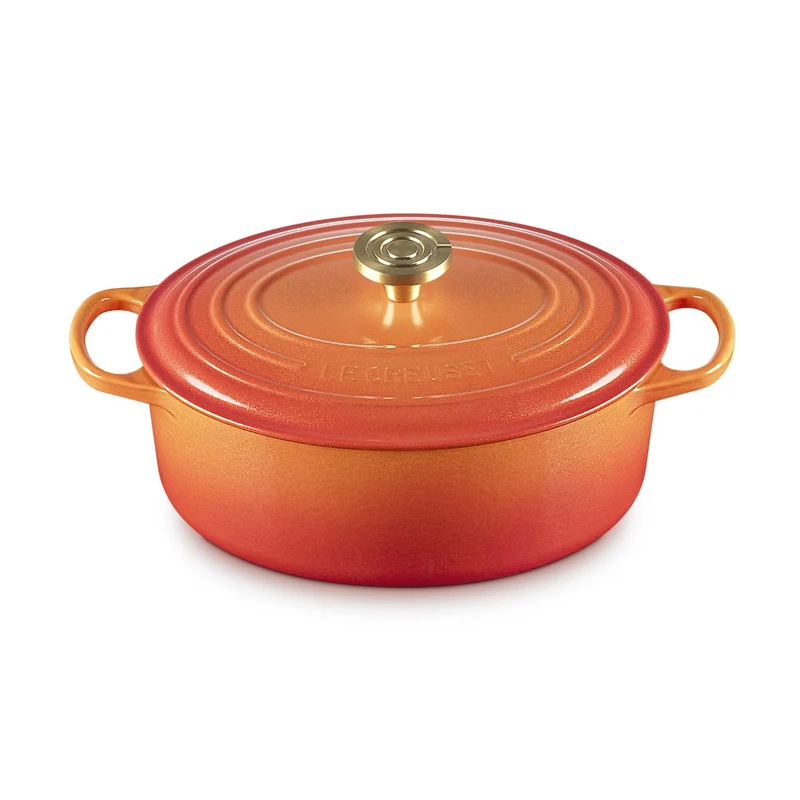 Cocotte oval de hierro ¡Edición Especial Centenario! Le Creuset