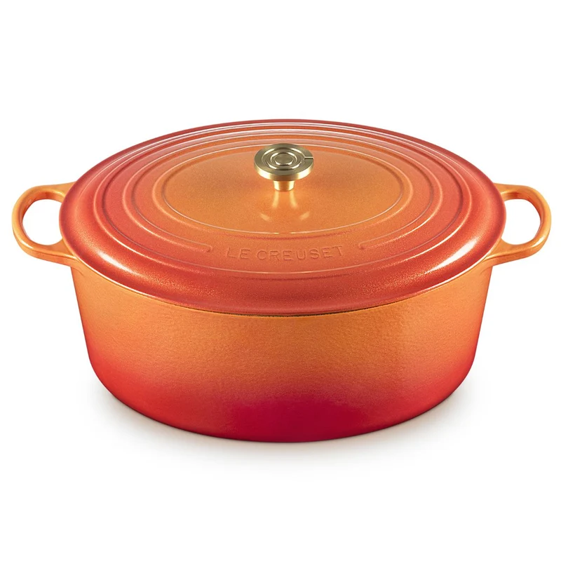 Cocotte oval de hierro ¡Edición Especial Centenario! Le Creuset